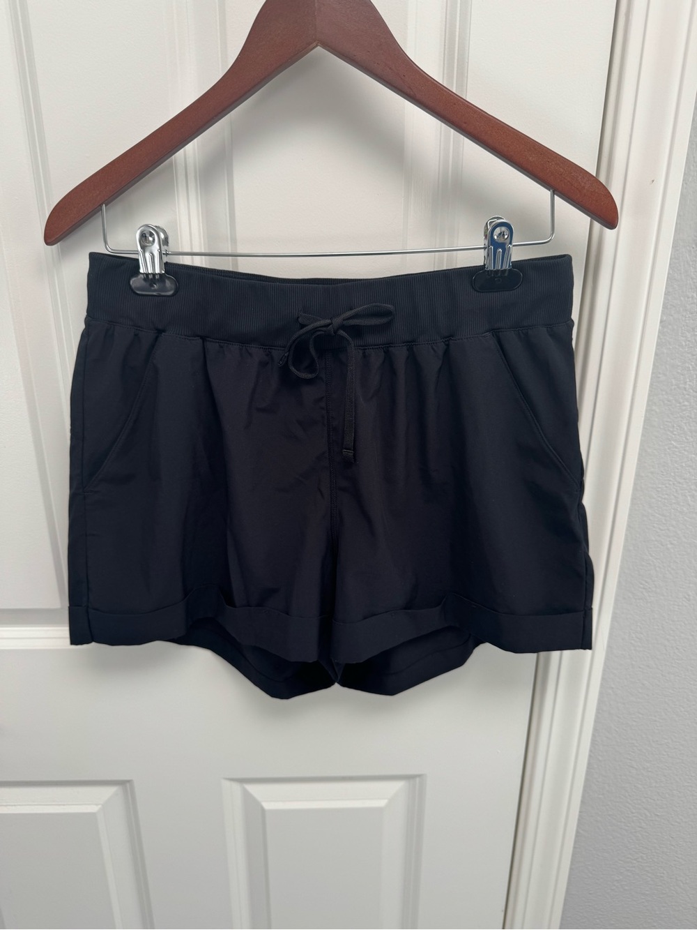Zella Black Athletic Drawstring Shorts